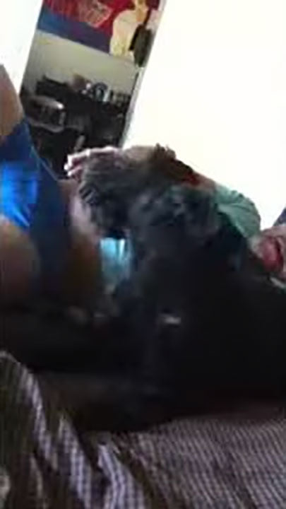 More cuddles with Mr Jack