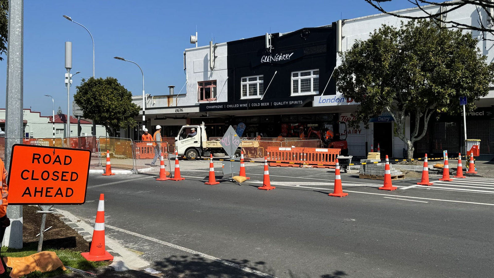 Westmere shops and AT