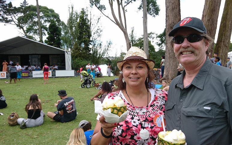 Angela Lane and husband copy