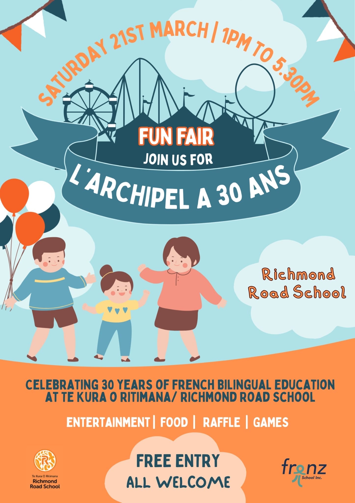 RICHMOND ROAD SCHOOL - 30th anniversary of L’Archipel