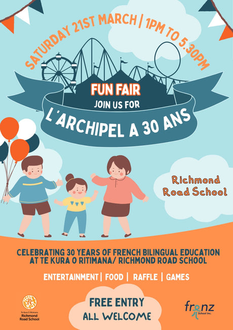 RICHMOND ROAD SCHOOL - 30th anniversary of L’Archipel