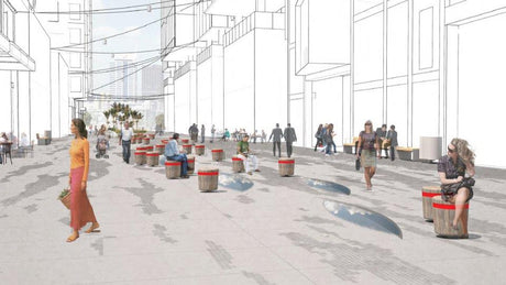 Artists impression of Tiramarama Way