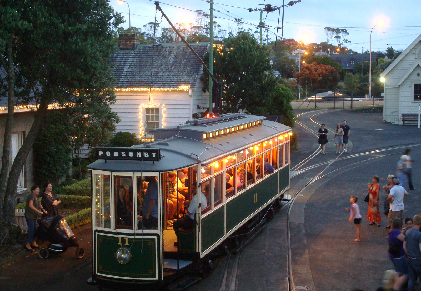 Christmas Lights MOTAT Nights Tram