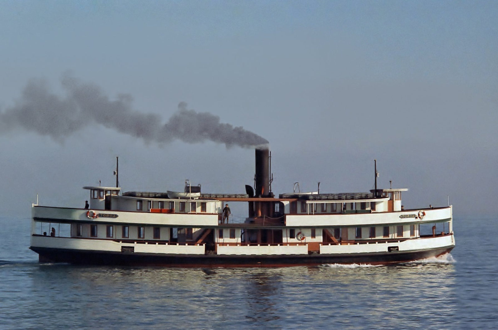BACK FROM THE BRINK SS TOROA CELEBRATES HER CENTENARY...
