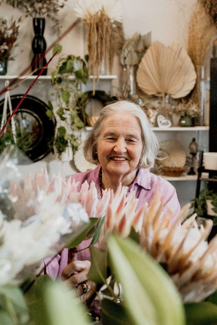 Foxtrot Home sisters launch Special Limited Edition Linen print collection, to honour their Mum: Evelyn