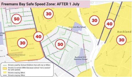 "Presentation to the AT Board on keeping safe speeds"