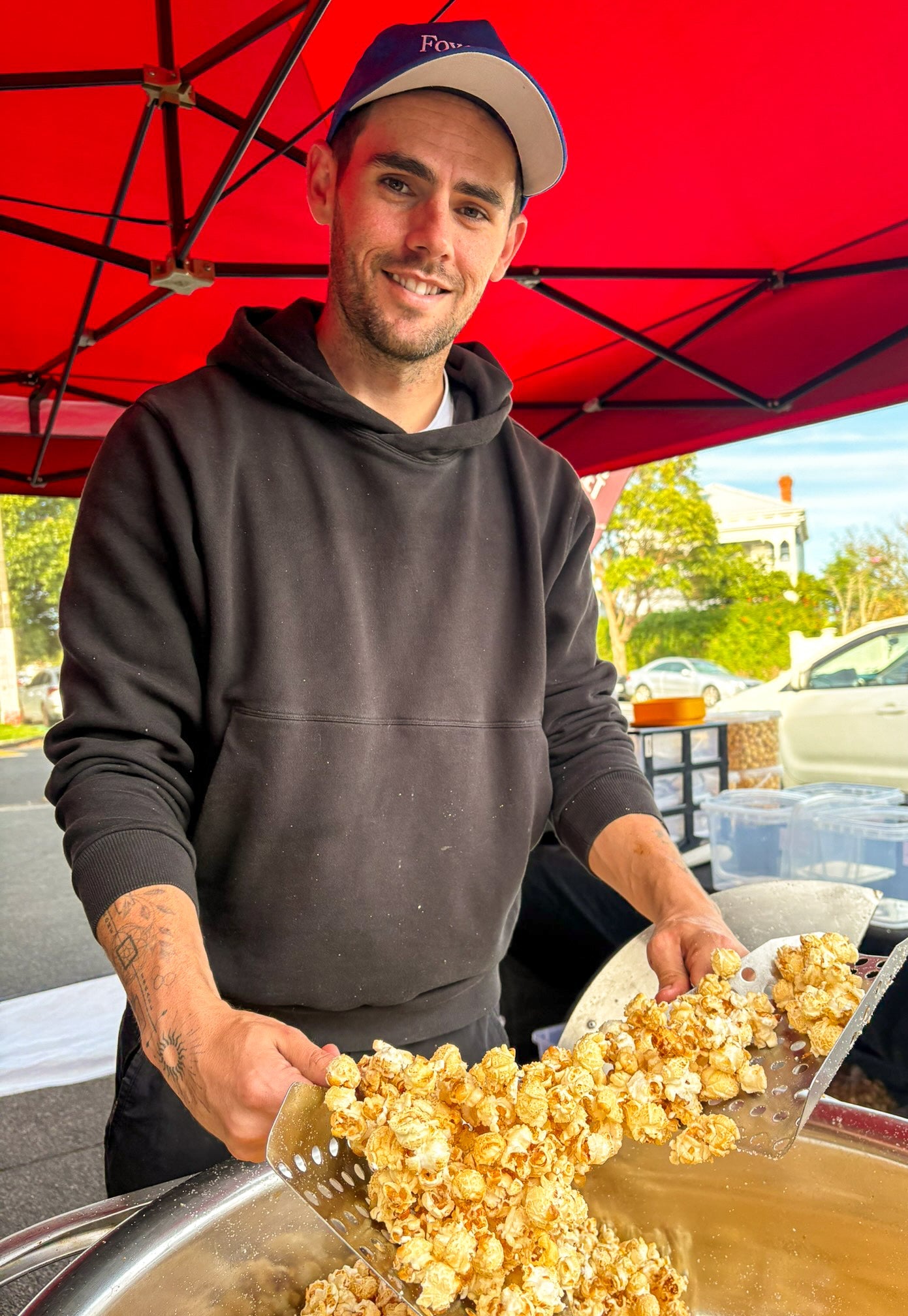 Faces at Grey Lynn Farmers Market