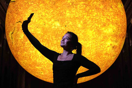 HELIOS BREATHTAKING SIX-METRE SUN ART INSTALLATION  LANDS IN AUCKLAND FOR THE FIRST TIME