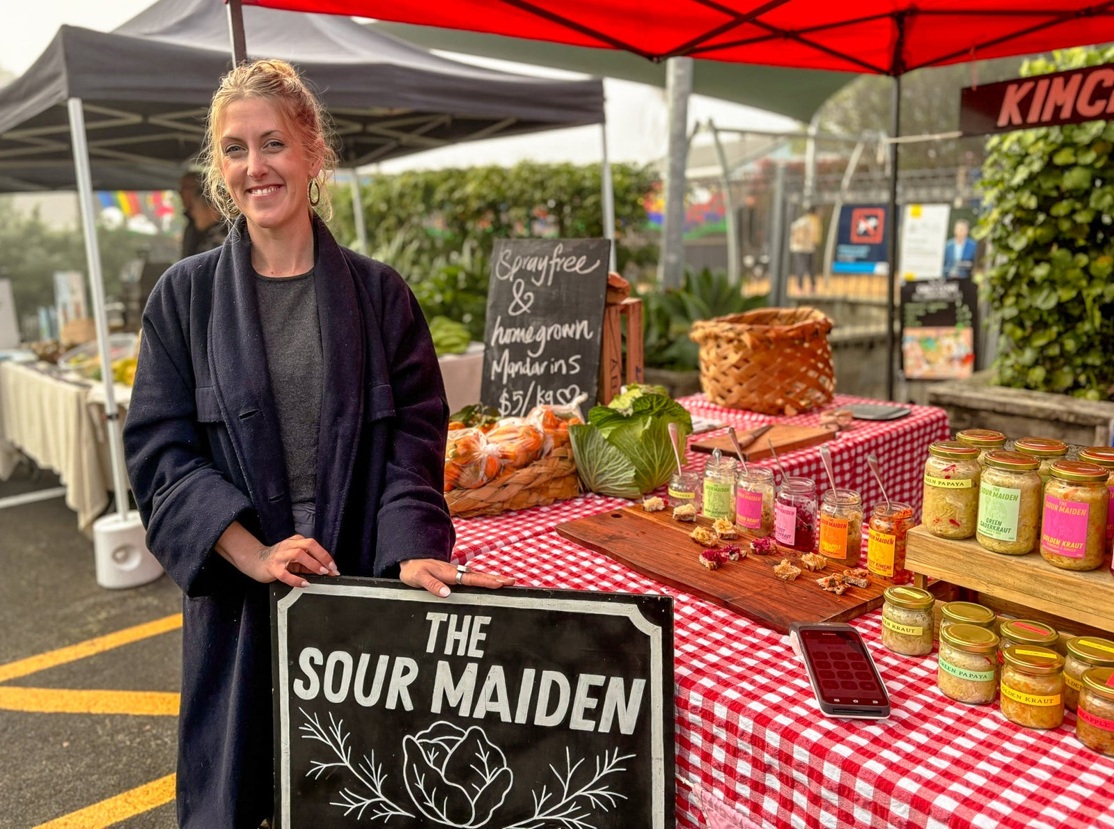 Faces at Grey Lynn Farmers Market – The Sour Maiden