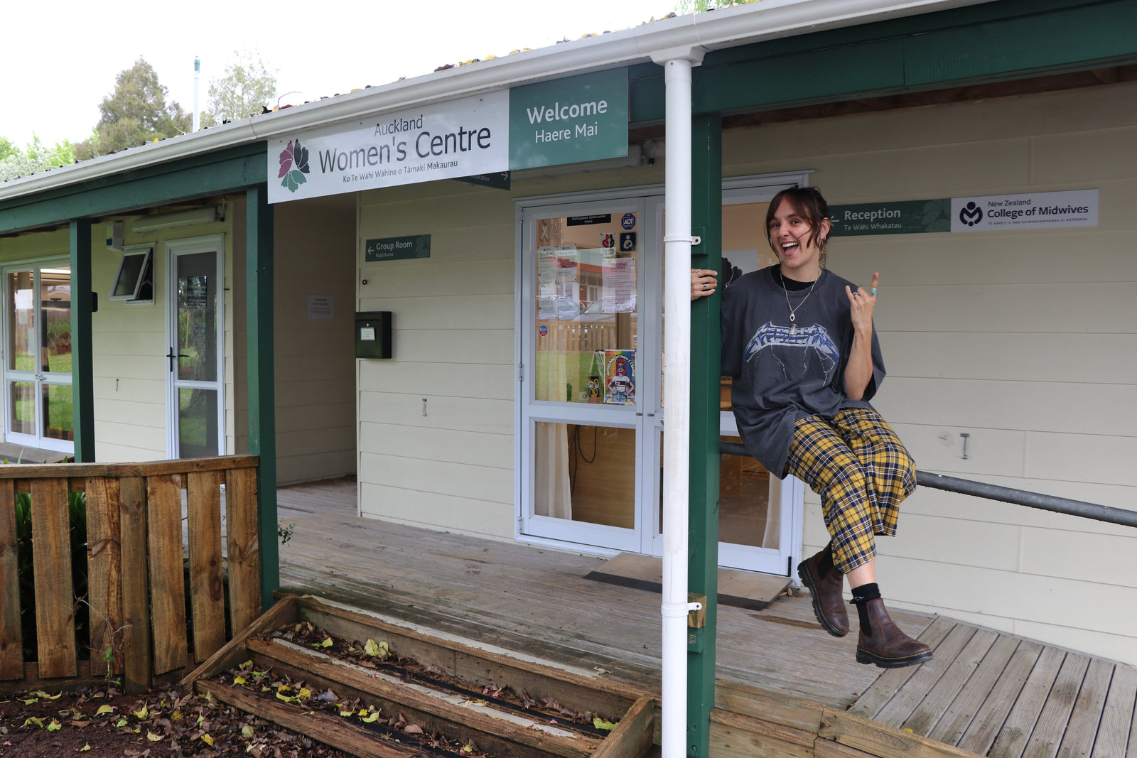 AUCKLAND WOMEN’S CENTRE THANKS METALLICA FOR SUPPORT