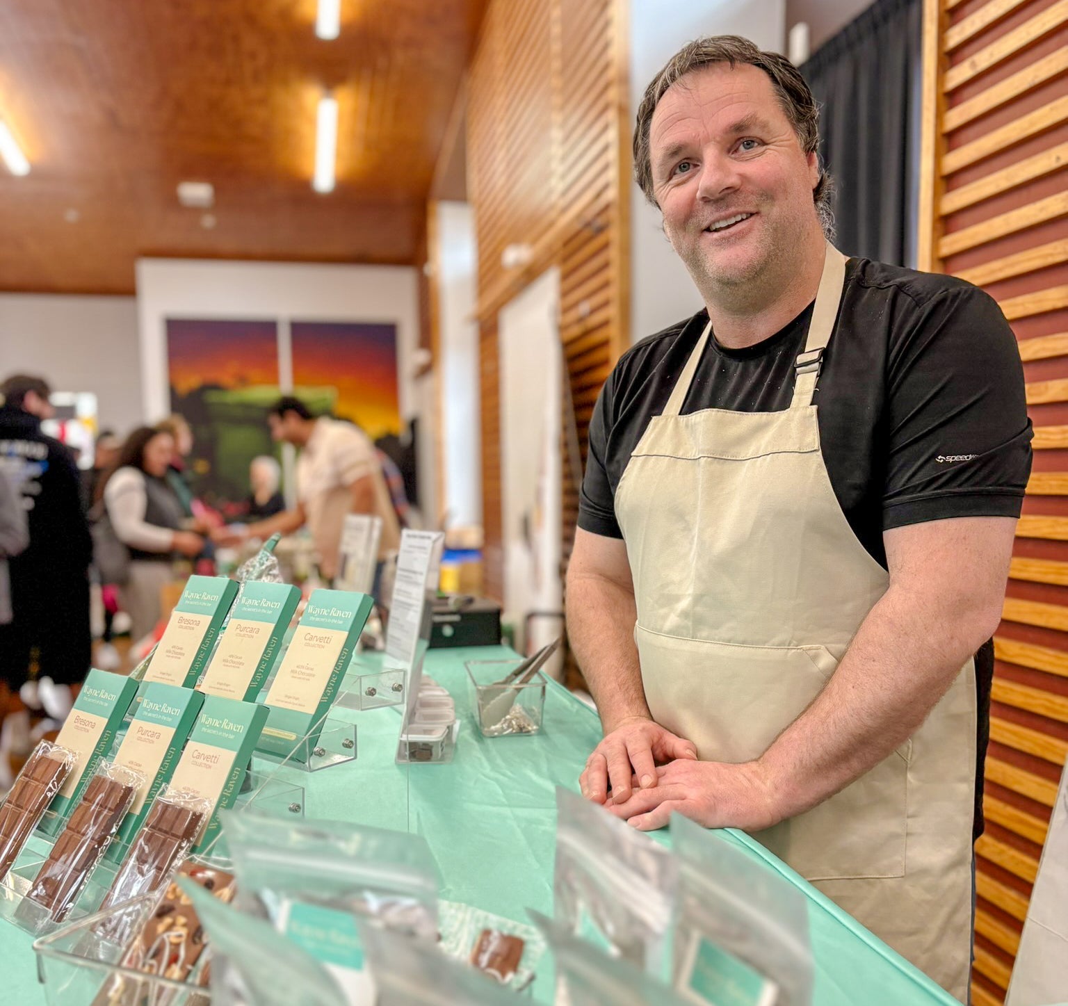 Faces at Grey Lynn Farmers Market: Wayne Raven