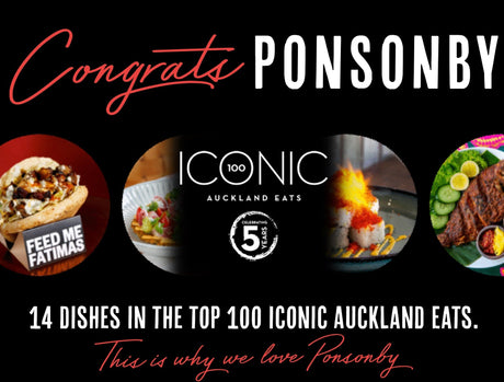 PONSONBY’S ICONIC DISHES FOR 2025.