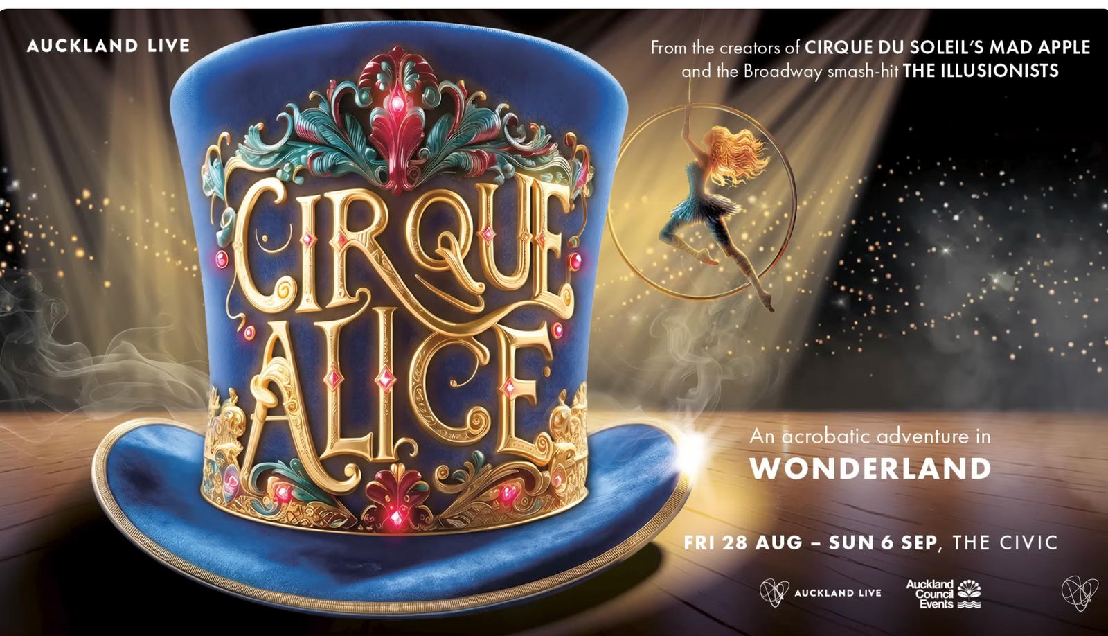 Cirque Alice takes over The Civic.