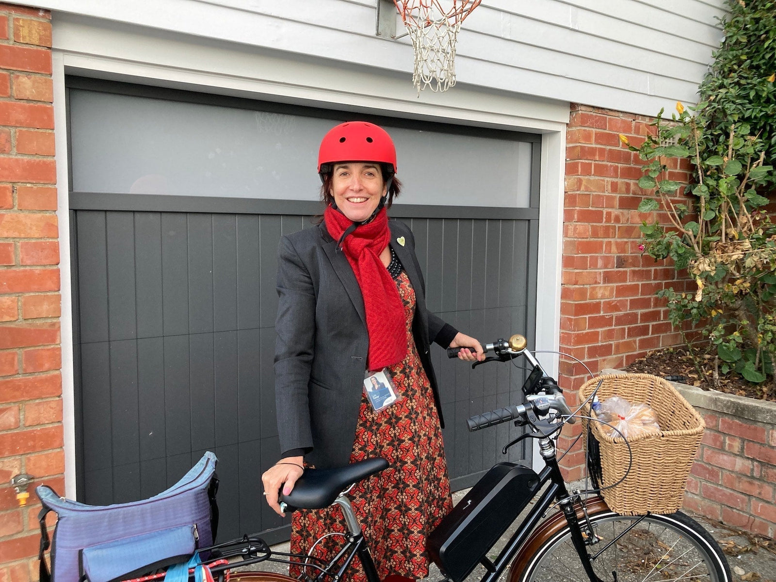 Rush hour collision: Councillor Julie Fairey knocked off bike