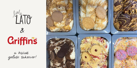 LITTLE ‘LATO & GRIFFINS COLLABORATE WITH A BISCUIT GELATO TAKEOVER