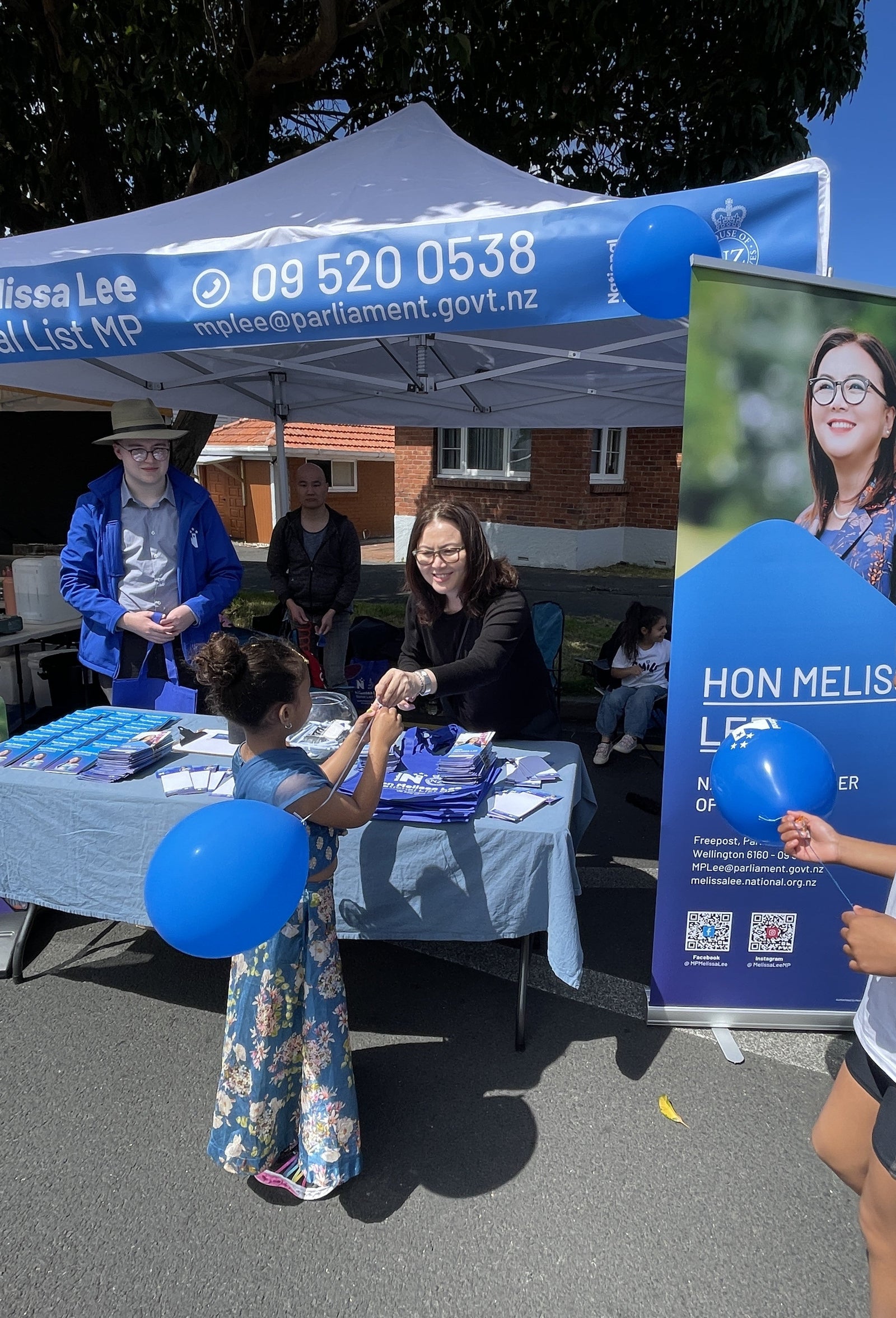 Hon Melissa Lee, National List MP based in Mt Albert: