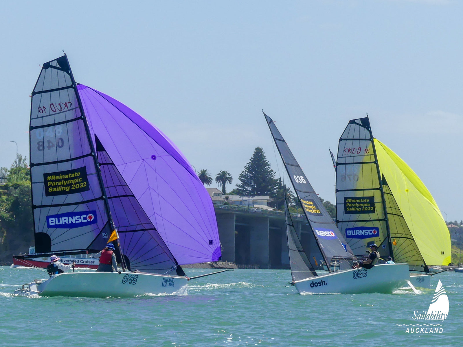 Sailability Auckland Makes History with World-First SKUD 18 International Match Race Challenge