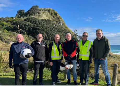 Postie Bike Challenge - from delivering mail to delivering a vital message for kiwi males