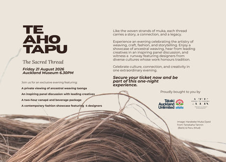 Te Aho Tapu - The Sacred Thread