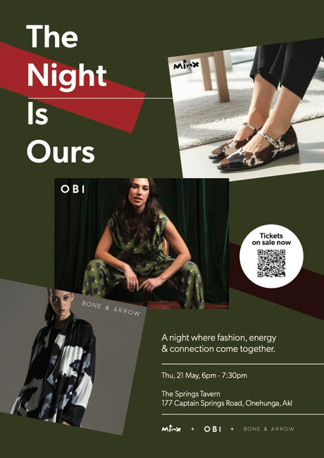 MINX x OBI x BONE & ARROW Invite You To The Night Is Ours