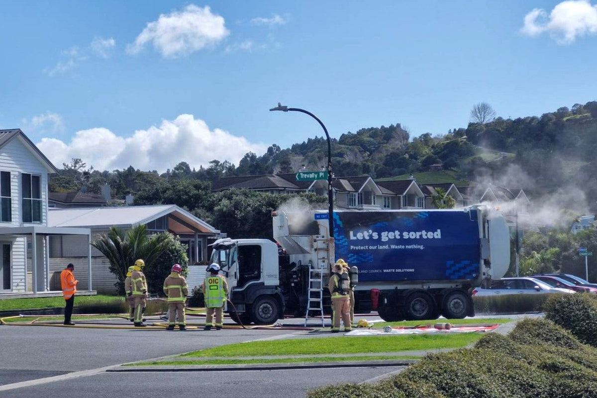 Aucklanders urged to keep batteries and e-waste out of kerbside bins after 11 fires at recycling facility