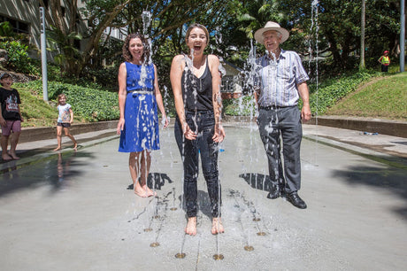 p12 New splash pad in Myers Park