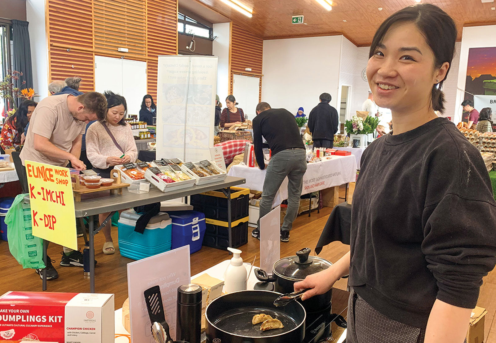 Faces at Grey Lynn Farmers Market