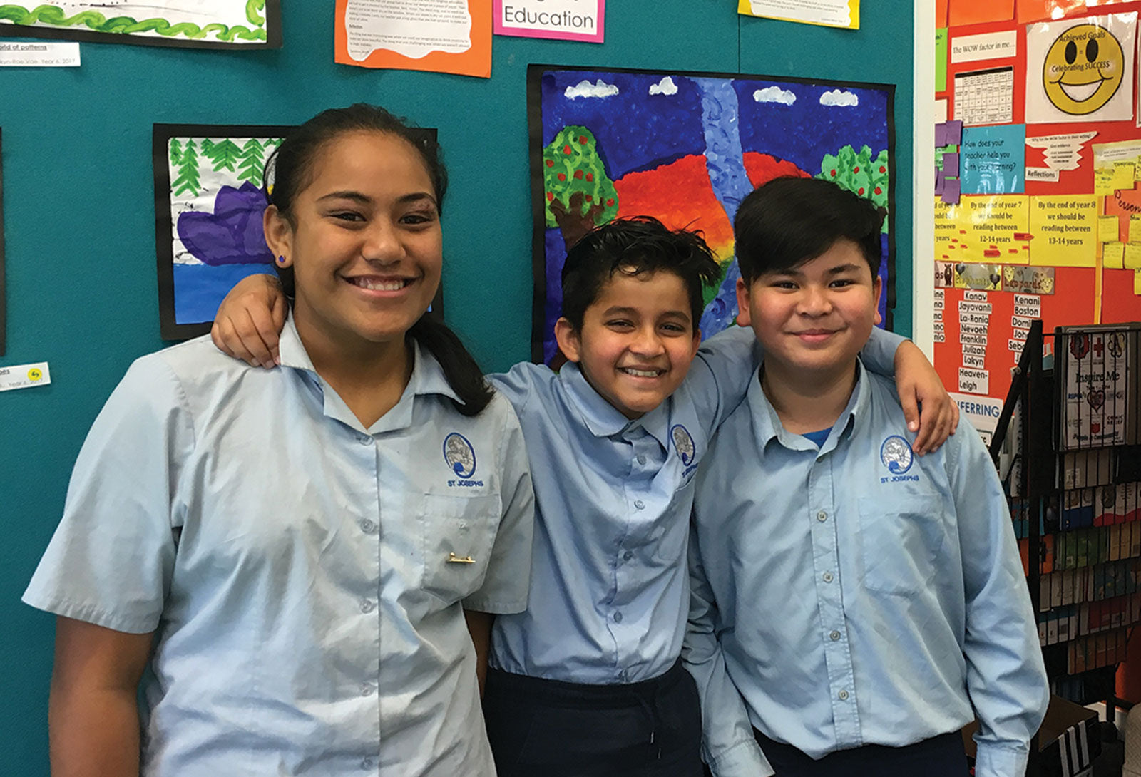 p73 St Josephs Students