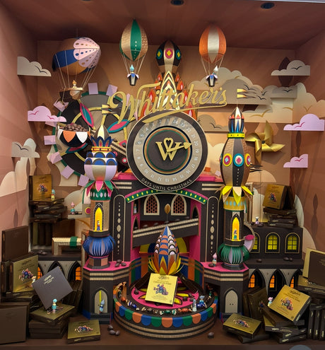 Whittaker’s Unveils Its First-Ever Christmas Window Pop-Up