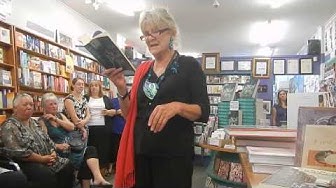 Barbara Ewing reading from 'The Petticoat Men' in the Women's Bookshop, Ponsonby