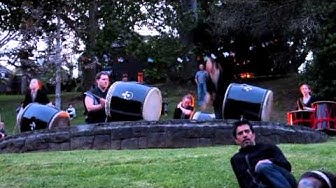 The Tamashii Taiko Drummers @ Art in the Dark - Western Park - Ponsonby 10/11/12